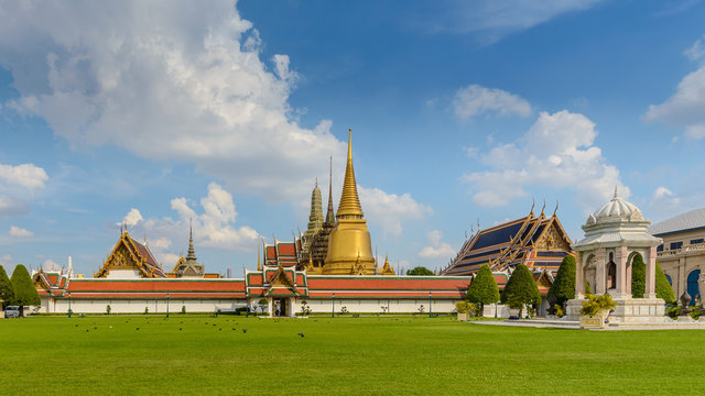 Phra Borom Maha Ratcha Wang o Gran Palacio Real en Bangkok, Tailandia