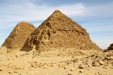  the   antique pyramids of the black pharaohs