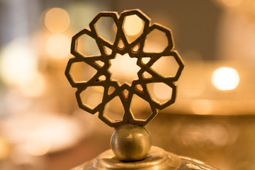 Ottoman Turkish  art with geometric patterns