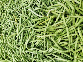 background of green beans