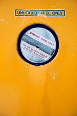 Detail of Car Tank / Foto Dirk Heuer
