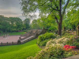 Fototapeta na wymiar Central Park, New York City in spring