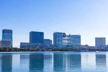 Obraz premium (東京都-都市風景)お台場海浜公園の風景６