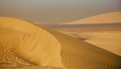Fototapeta na wymiar Qatar Desert
