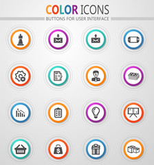 Marketing icons set