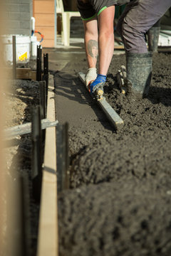 Concrete Slab Pour