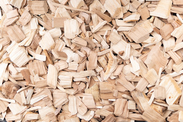 Grobe Holzspäne als Hintergrund - Textur