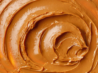 melted caramel background