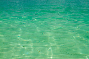 surface of blue water