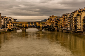 Obraz premium Cloudy Florence