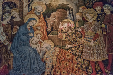 Nacimiento 24 diciembre, navidad, reyes magos, pastores, religion, tradiciones, melchor, gaspar,...
