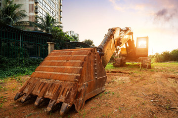 High-rise residential building site