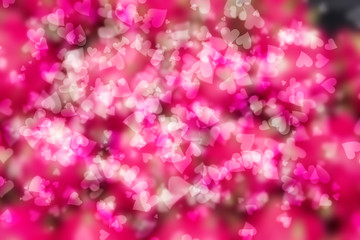 Hearts background Valentines day