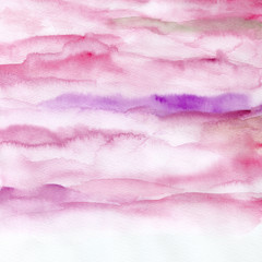 手描き　水彩　背景　ピンク