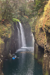 Manai Falls - A power spot in Japan,Takachiho Gorge