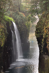 Manai Falls - A power spot in Japan,Takachiho Gorge