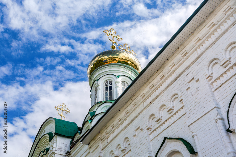 Wall mural Golden domes of the Holy Trinity Cathedral