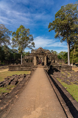 Fototapeta na wymiar Baphuon temple ruins at Angkor, Siem Reap Province, Cambodia