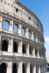 Fototapeta na wymiar Das Kolosseum in Rom