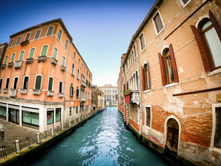 Obraz na płótnie Canvas The Canal in Venice