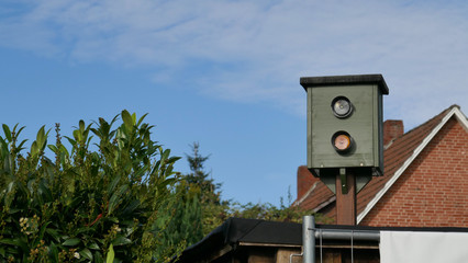 Attrappe eines Blitzers