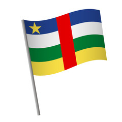 Central African Republic flag icon