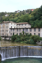 Fototapeta premium landscape at Rovereto, Italy 