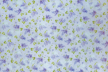 Floral Romantic Background, Lavender Flowers on the Light Lavender Color Background
