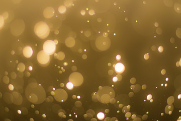 abstractr Gold background with blur bokeh light effect