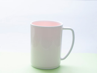 Obraz premium white cup