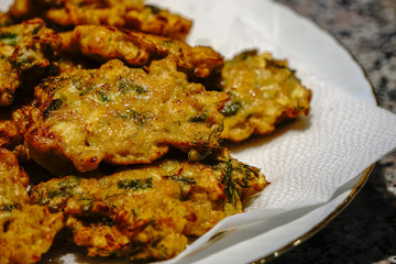 Zucchini Vegetable patty Hash browns