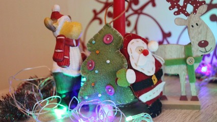 Christmas mood foot attributes