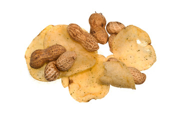 nut isolated on white background