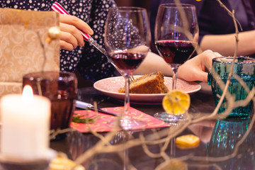 Wine tasting