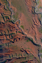 Eroded landscape, Los Valles, Lanzarote Island, Canary Islands, Spain, Europe