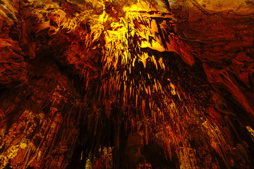 Damlatas cave in Alanya Turkey