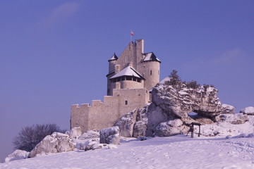Zamek Bobolice, jura,  © Napoleon. C