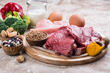 Foods for building muscles