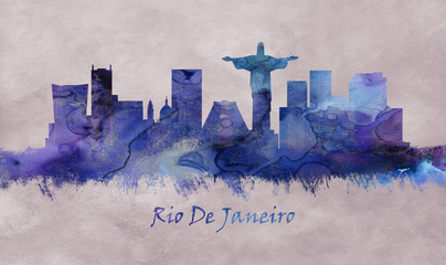 Rio de Janeiro Brazil, skyline