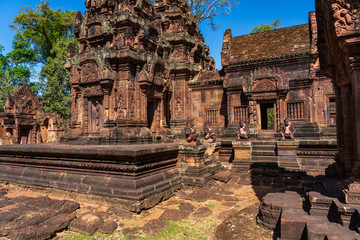Naklejka premium Banteay Srei, Angkor, Cambodia