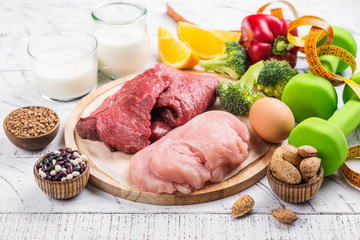 Foods for building muscles