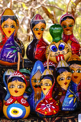Matruska Dolls close up view