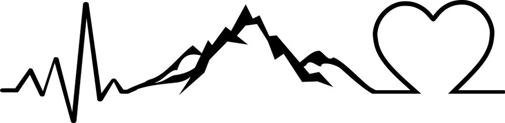 Mountains Heart Pulse