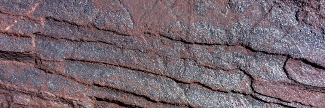 Hematite Ore Destroyed by Climatic Conditions.