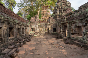 Fototapeta premium Preah Khan temple at Angkor, Cambodia