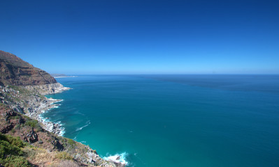 Fototapeta na wymiar Atlantic Ocean in the Cape