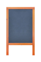 Fototapeta na wymiar Street menu board isolated