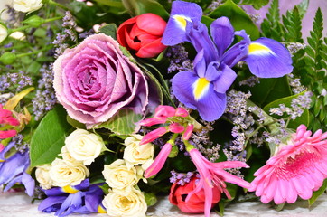  wedding bouquet  detail