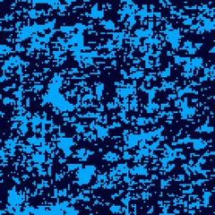 Modern fashion vector trendy camo pattern. Digital camouflage seamless pattern