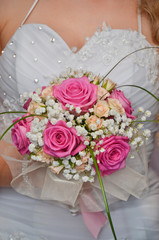 Bride and Wedding bouquet